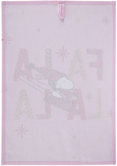Butlers Kitchen Towel by 100% Cotton in Pink Colour 54x38cm