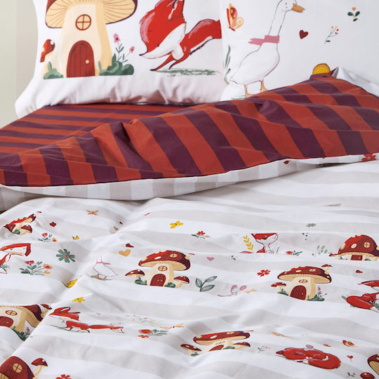 Kentia Set Fete De Pernă Pentru Copii Din 100% Bumbac 50x70cm Alpu