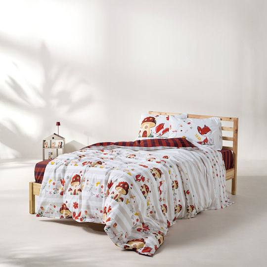 Kentia Set Fete De Pernă Pentru Copii Din 100% Bumbac 50x70cm Alpu