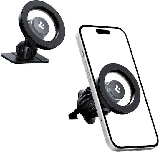 Spigen Suport Auto pentru Telefon cu Magnet Negru