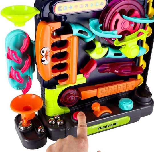 Construction Toy Plastic Manual Dexterity Track – Multicolored Adventure Marble Run for Children 3+ Years