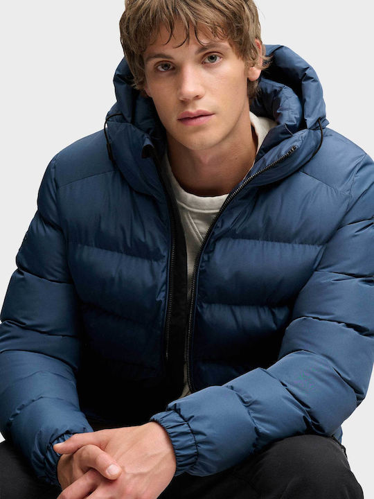 Спортно яке Puffer Светлосин