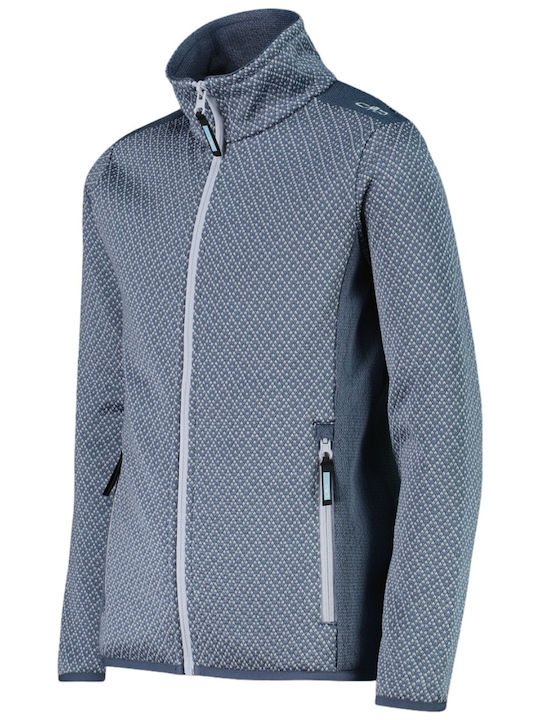 Cardigan Pentru Copii Fleece Albastru