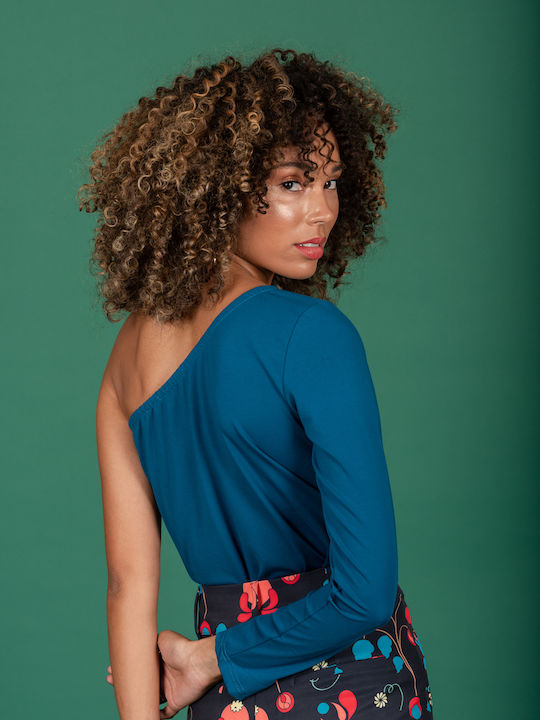 Women's Blouse Peacock