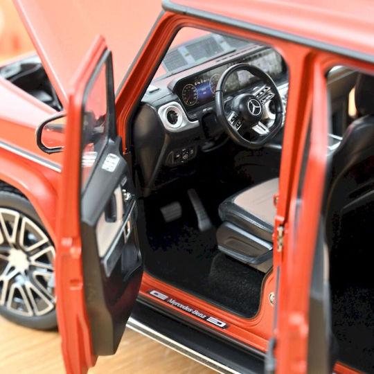 Model Mașină Mercedes-Benz G-Class 2024 Portocaliu Cupru Scara 1:18 Norev