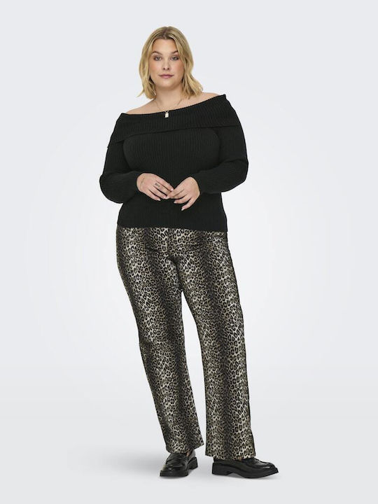 Women's Long Sleeve Black Sweater