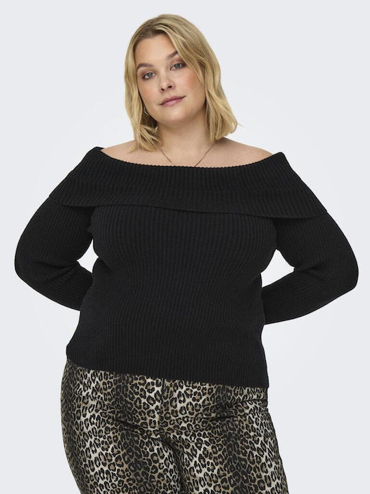 Women's Long Sleeve Black Sweater