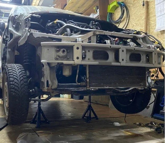 Rockforce Rockforce Auto-Stützfüße Set mit Hubgewicht bis zu 3 Tonnen