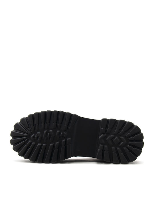 Women's Ankle Boots with Platform Black