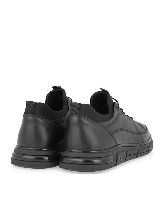 Men's Sneakers Black Patent