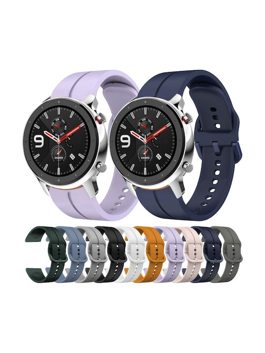 Gummi-Armband Marineblau 22mm