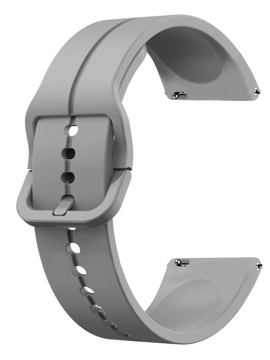 Grey Rubber Strap 43mm