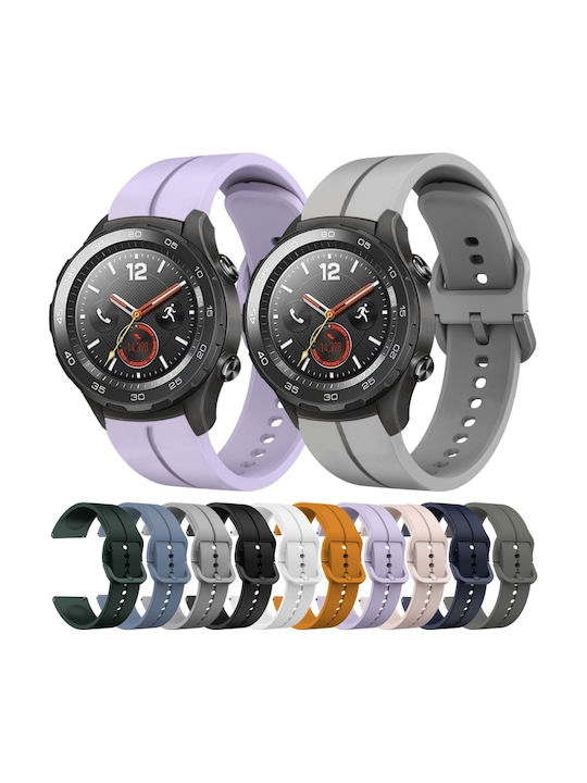 Gummi-Armband Lila 20mm