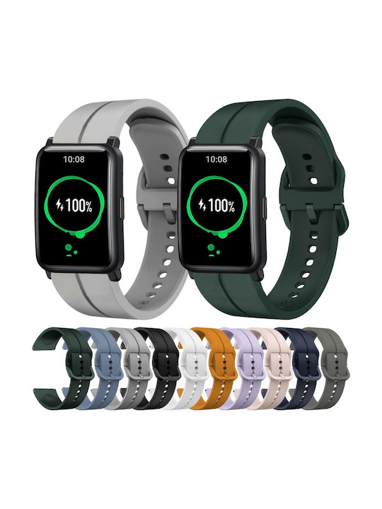 Gummi-Armband Gelbes 20mm