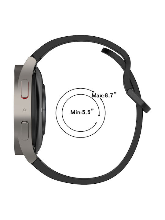 Gummi-Armband Gelbes 22mm