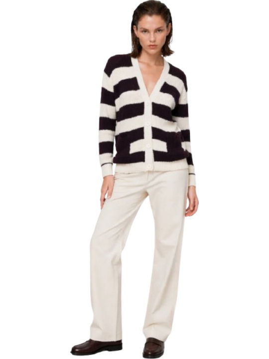Women's Fabric Trousers Beige