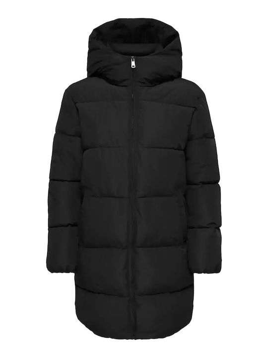 Only Juta Damen Puffer Jacke Für Den Winter Schwarz