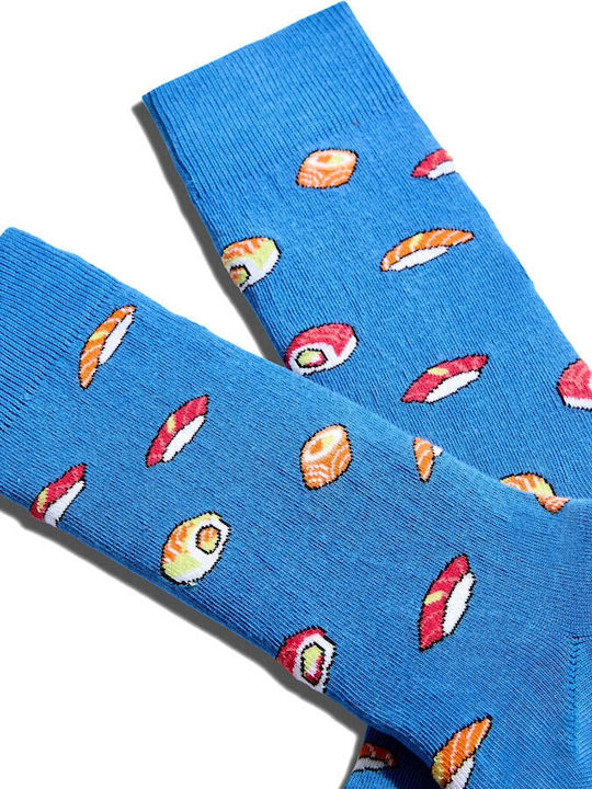 Besocks Socks With Blue Patterns