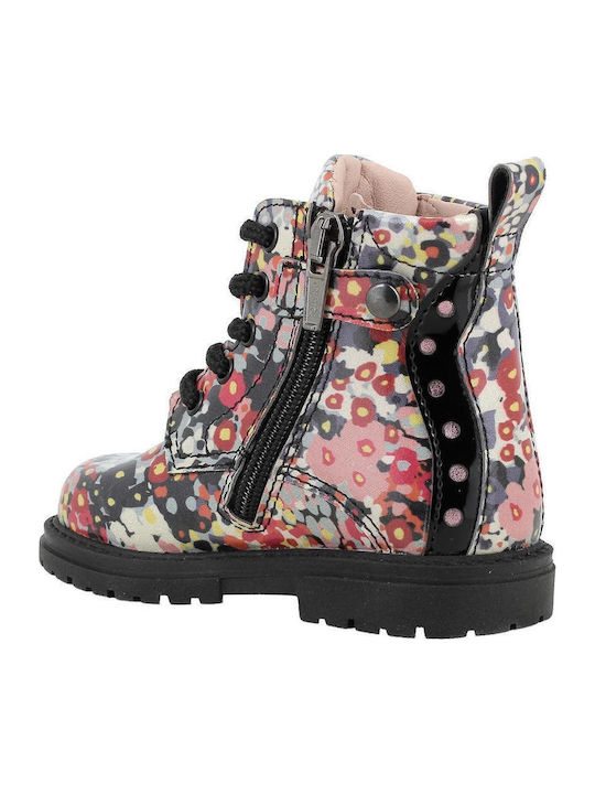 Anatomic Kids Ankle Boots with Zipper Multicolour