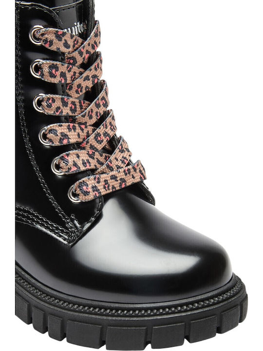 Kinderstiefel mit Reissverschluss Schwarz