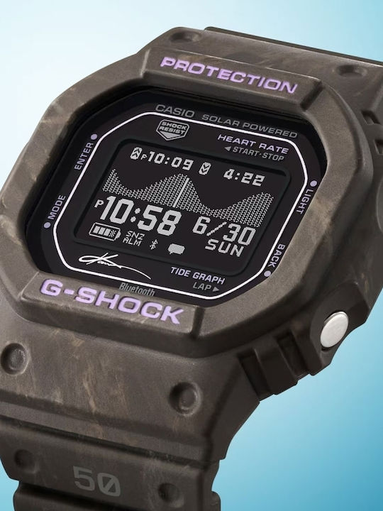 Casio Ceas Bărbătesc Digital Cu Baterie Și Curea Din Cauciuc Neagră