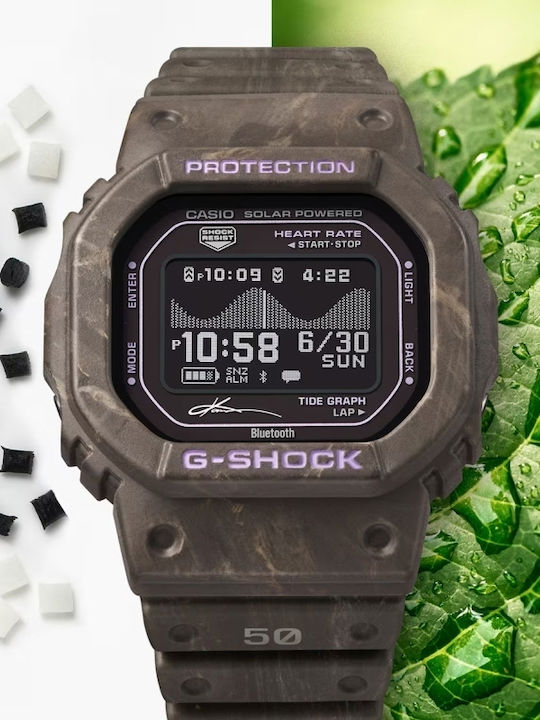 Casio Ceas Bărbătesc Digital Cu Baterie Și Curea Din Cauciuc Neagră