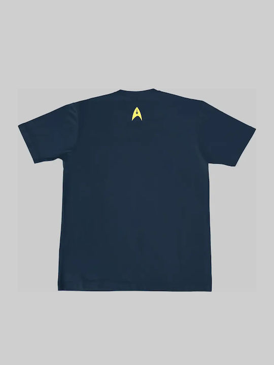 Kids T-Shirt Natural with Vulcan Salute and Starfleet-Inspired Delta A Star Trek Inspired Graphic T-Shirt for Fans of Science Fiction and
