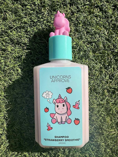 Unicorns Approve Παιδικό Σαμπουάν & Αφρόλουτρο με Φράουλα σε Μορφή Gel