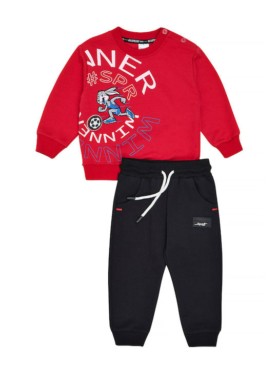 Kids Sweatpants Set Black
