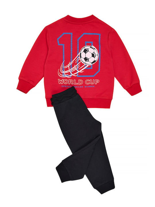 Kids Sweatpants Set Black