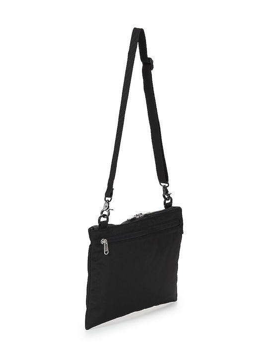 Herren Schulter / Crossbody Tasche Schwarz