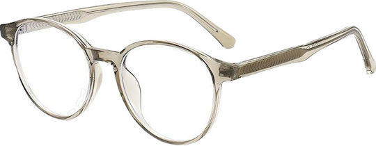 Pervedere Rochelle Premium Graue Blaulichtblockierende Brille