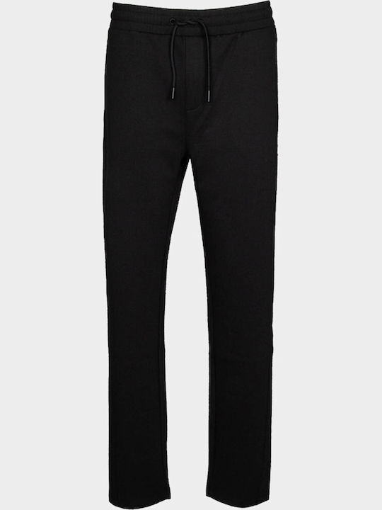 Sweatpants with Elastic Black