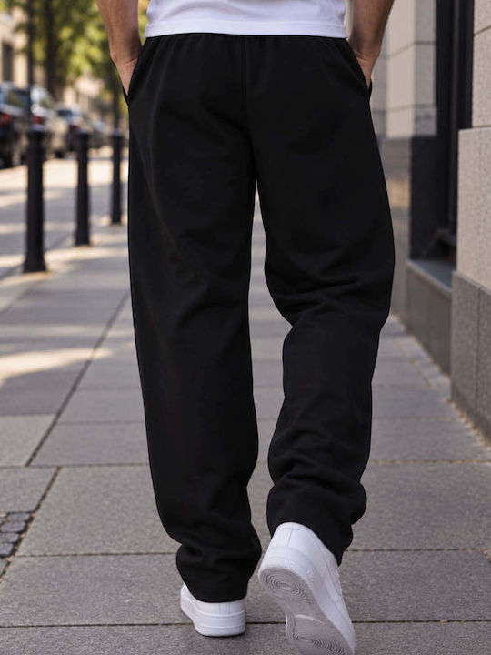 Trousers with Elastic Black
