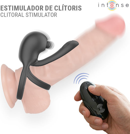 Intense Vibrations Penisring Silikon Schwarz D-245701