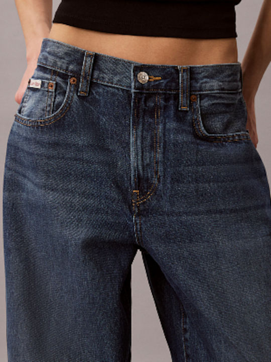 Pantaloni Jean de damă în Linie Wide