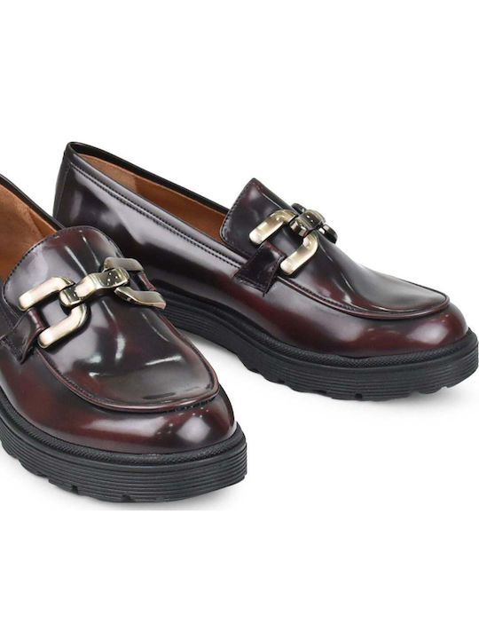 Women's Loafers In Brown Color