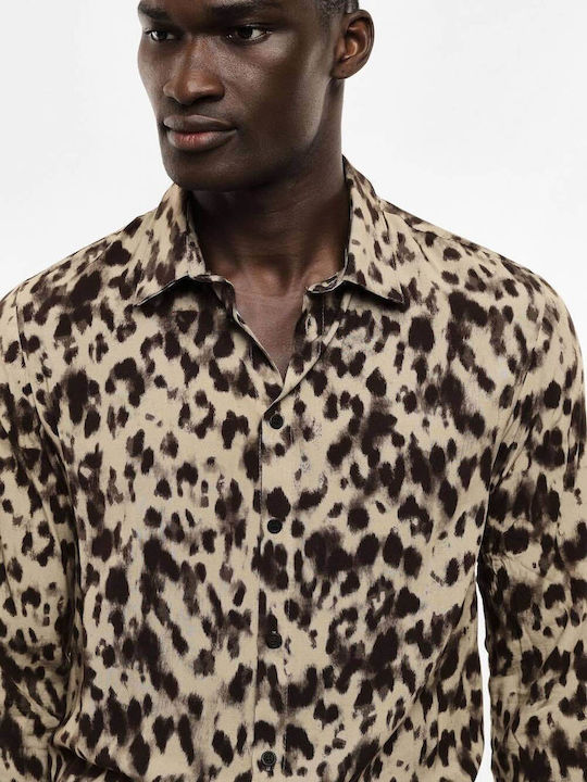 Long Sleeve Shirt in Regular Fit Multicolour