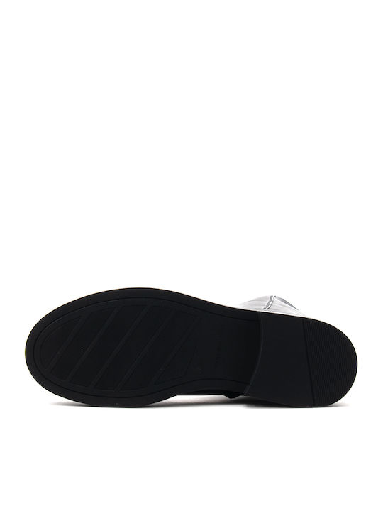 Leder Damenstiefel Reiten Schwarz