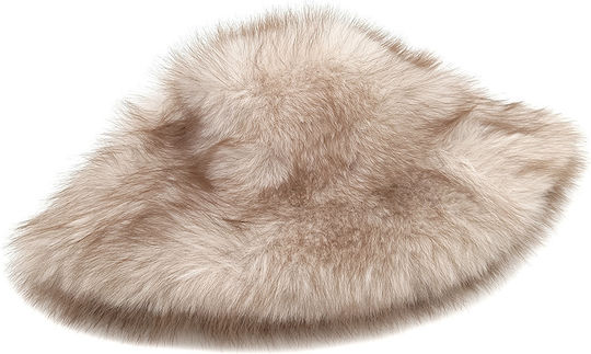 Beanie Damen Strickmütze in Beigen Farbe