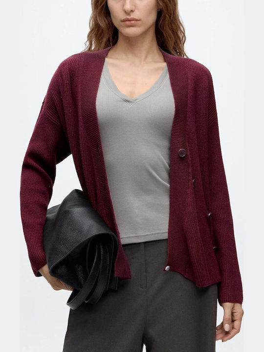 Damen Strickjacke Mit Knöpfen Fig
