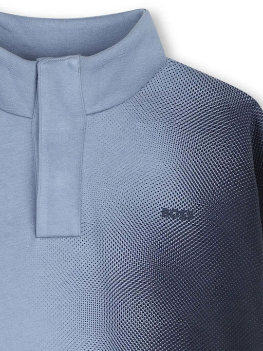 Fleece Kids Sweatshirt Blue