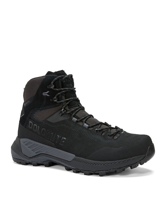 Dolomite Damen Wanderschuhe Wasserdicht mit Gore-Tex-Membran Schwarze