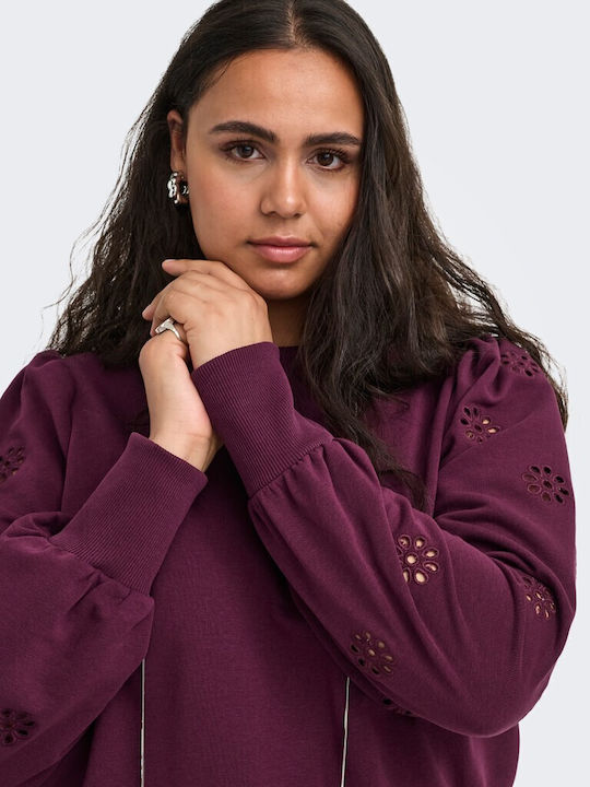 Hanorac Dama Lung Burgundy