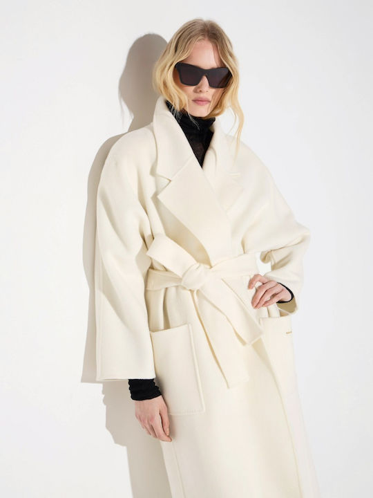 Women's Coat Ecru