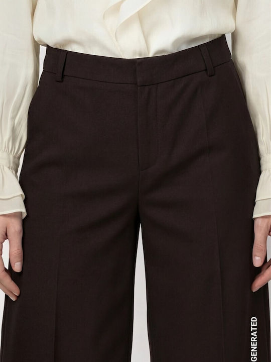 Damen Bermudas Schwarz Kaffee