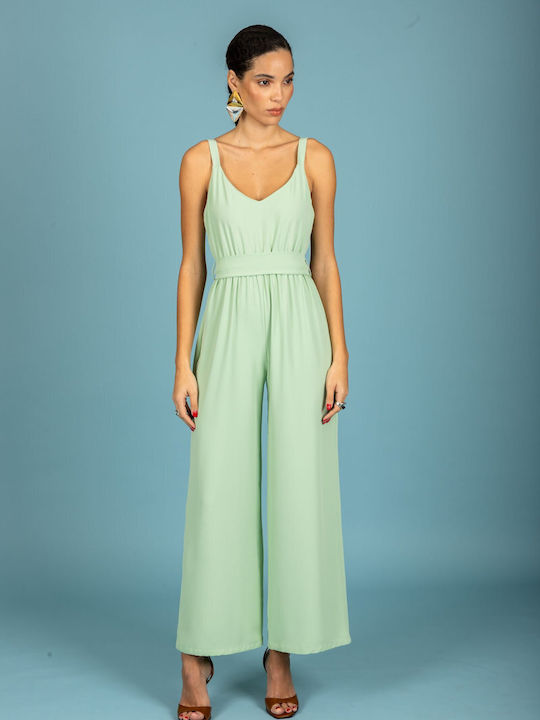 Damen Jumpsuit Grün