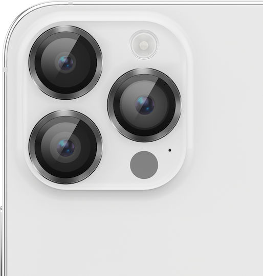 Zanaé Protecție din sticlă securizată pentru camera iPhone 14 Pro 14 Pro Max Neagră