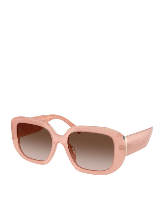 Tory Burch Women's Sunglasses With Pink Horn-Rimmed Frame Tory Burch Women's Sunglasses With Pink Horn-Rimmed Frame