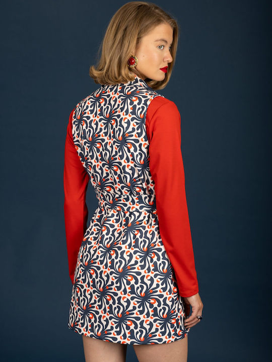 Mini Dress Blue
